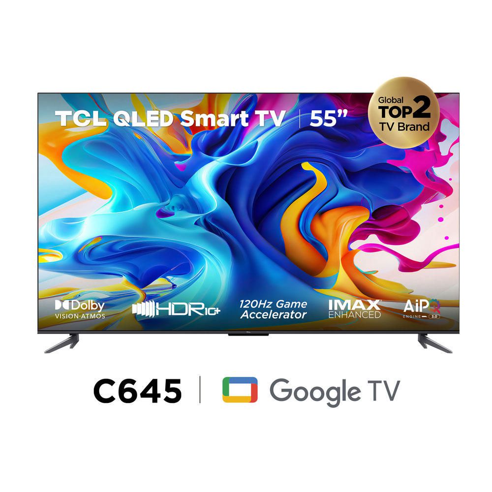 Televisor TCL 55" 4K QLED 55C645