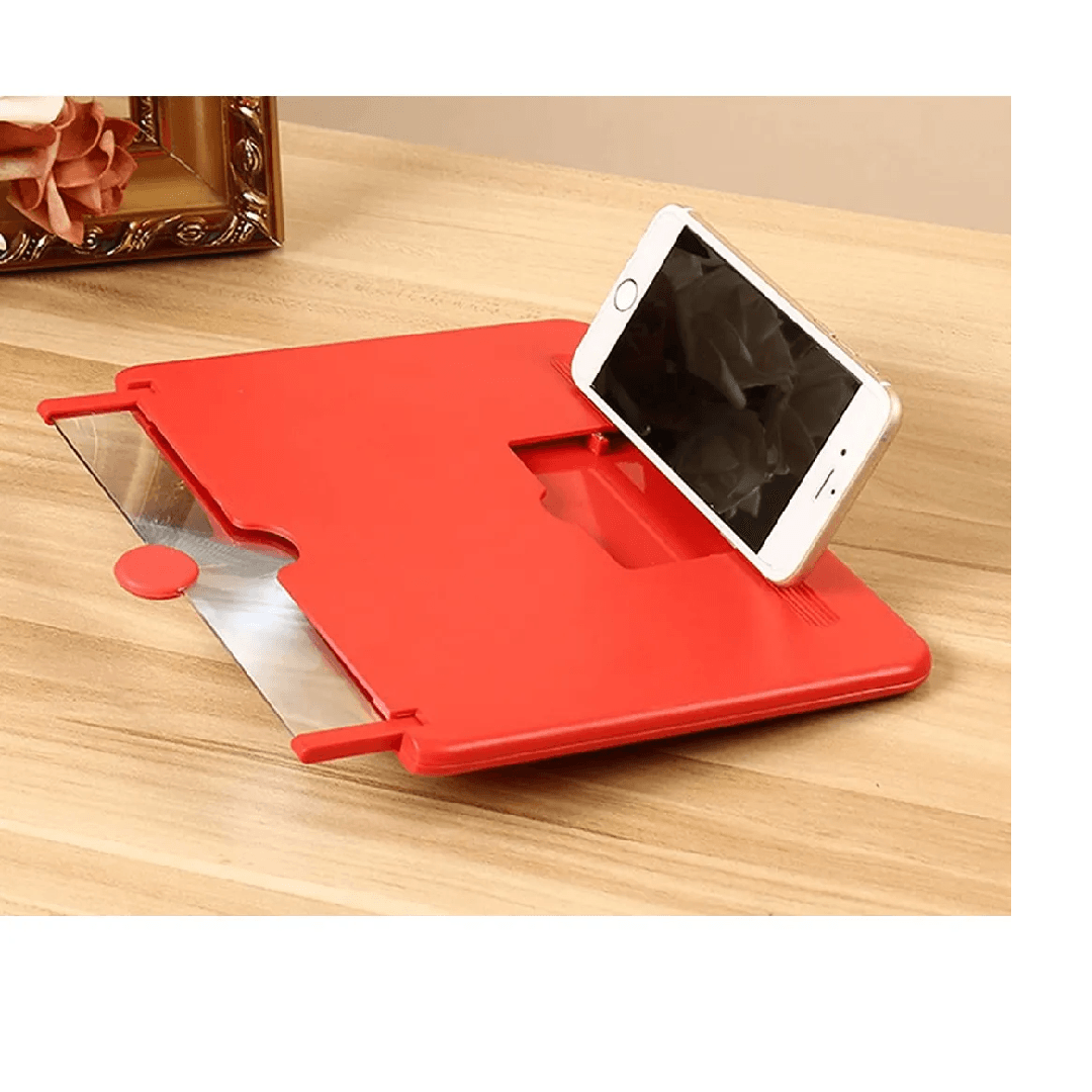 Amplificador de Pantalla de Celular Plegable Rojo