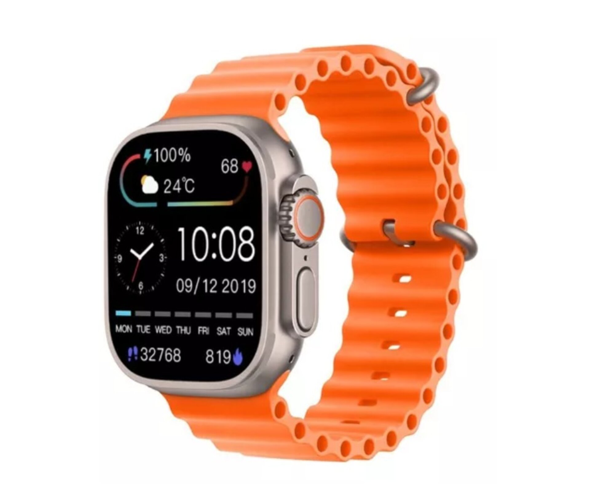 Smartwatch Hello 3 Plus Ultra Amoled - Color Naranja