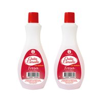 Quita Esmalte con Acetona Fresa La Cooper 165ml 2 Unidades
