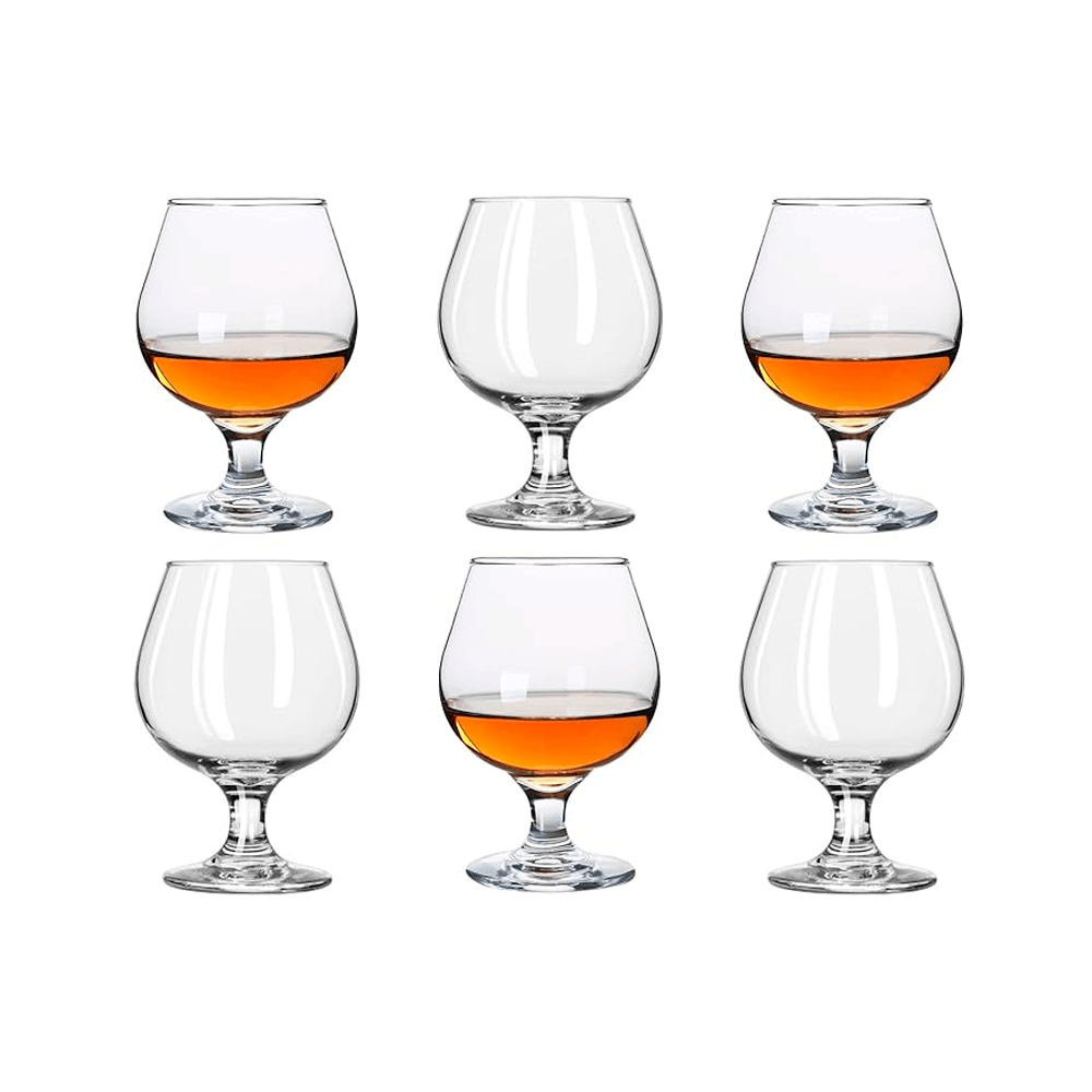 Set de 6 Copas para Brandy Cuello Corto 260ml