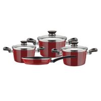 Set de Ollas 7 Pzas Magefesa Rojo