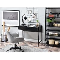 Escritorio Práctico Raiven color Negro 1 cajón TU MESITA