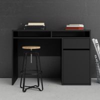 Escritorio Clásico Vienna 1 puert 1 cajón TU MESITA color Negro