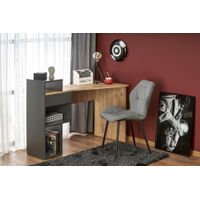Escritorio Moderno Isac color Negro/Duna TU MESITA