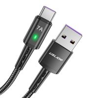 Cable USB Carga Rápida 7A Celular Laptop Cargador Uslion Tipo C