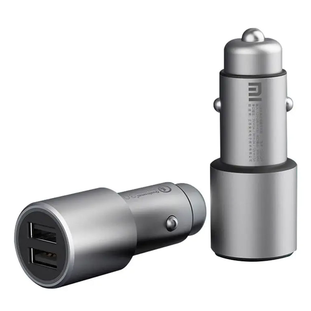 Cargador de auto Xiaomi car charger fast versión carga rápida 36W MAX