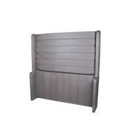 Cabecera Alta Niza de 2 Plazas - Color Gris