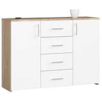 Aparador Moderno Kishikoji Duna/Blanco R&R MUEBLES