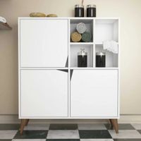 Aparador Moderno Damian Blanco R&R MUEBLES