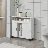 Mueble de Baño Organizador Moderno Kozume Blanco R&R MUEBLES