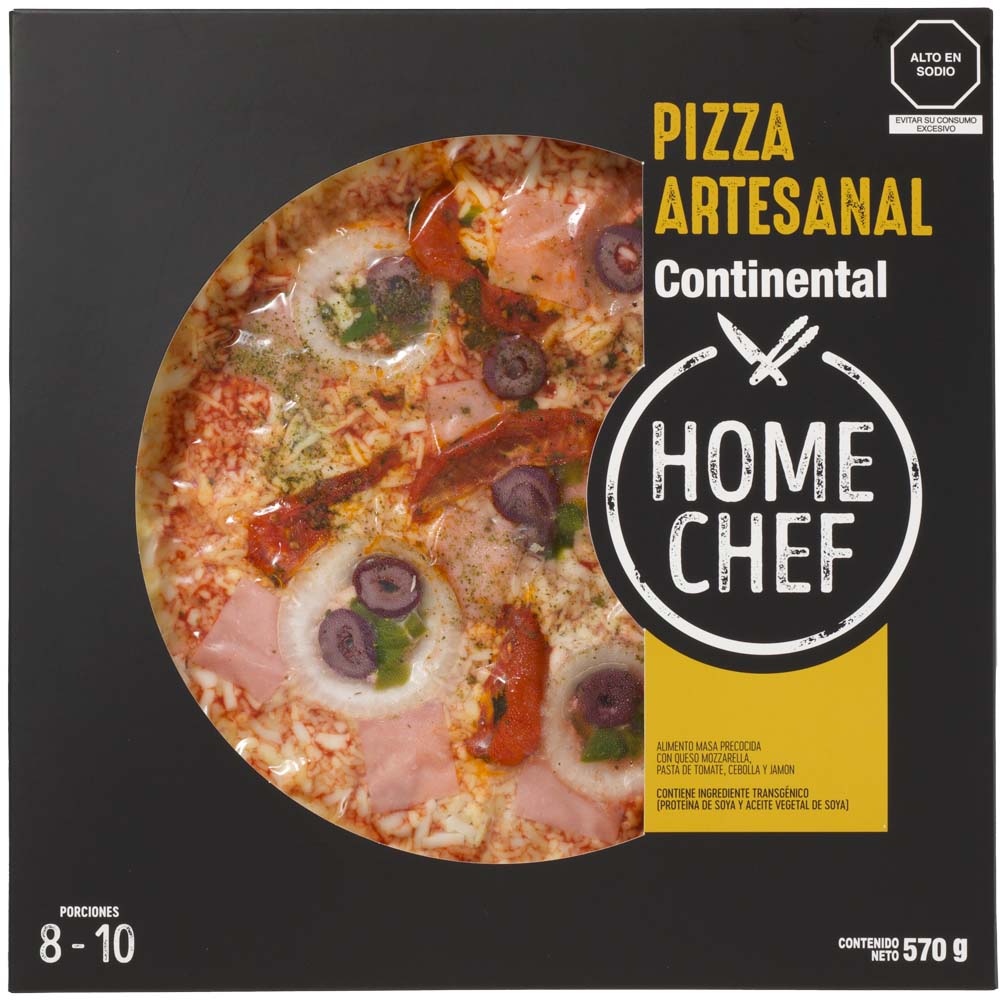 Pizza Artesanal Continental HOME CHEF