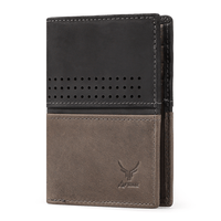 Billetera De Cuero Vacuno. ARMUZ. con Protección RFID. Hombre AR02