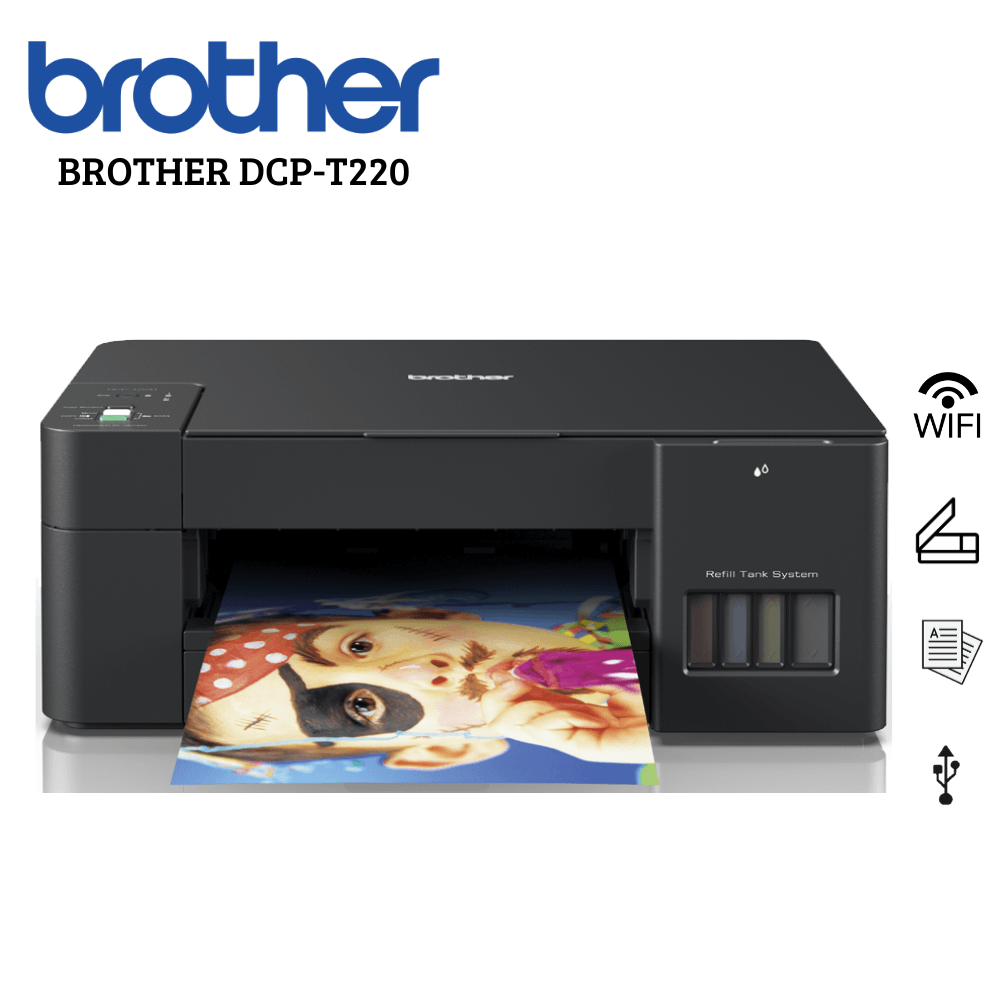 Impresora Multifuncional Brother Dcp-T220 Usb