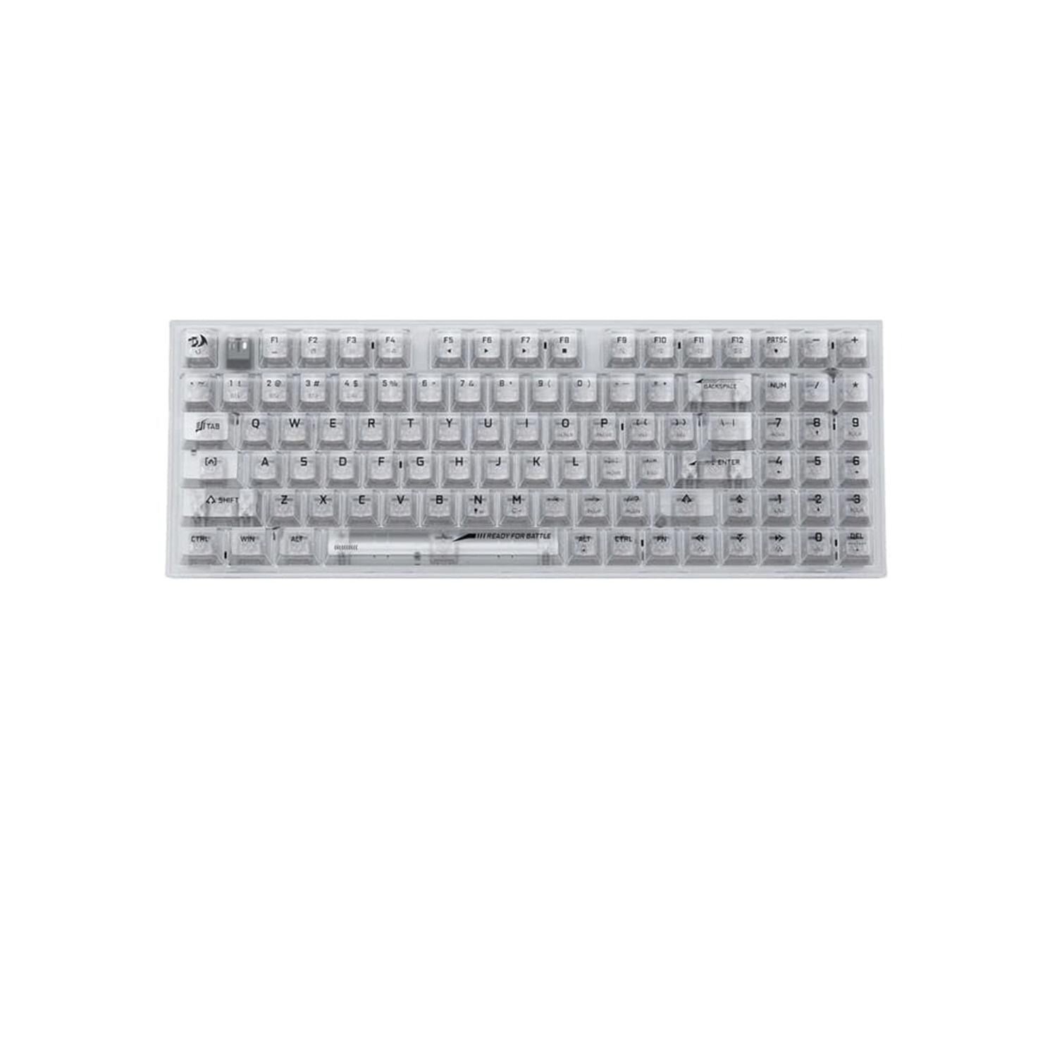 Teclado Gamer Redragon Pollux Pro K628 Ct Rgb Pro English White