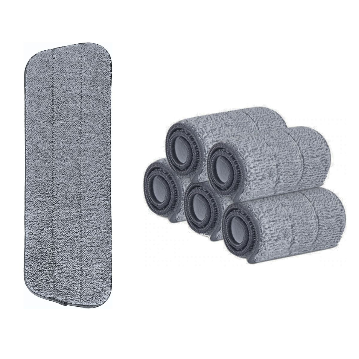 Set de 5 Repuestos de Mopa Microfibra HogarMás