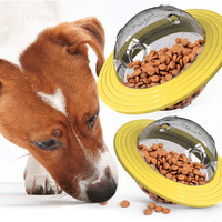 Platillo Volador para Perros Dispensador de Comida