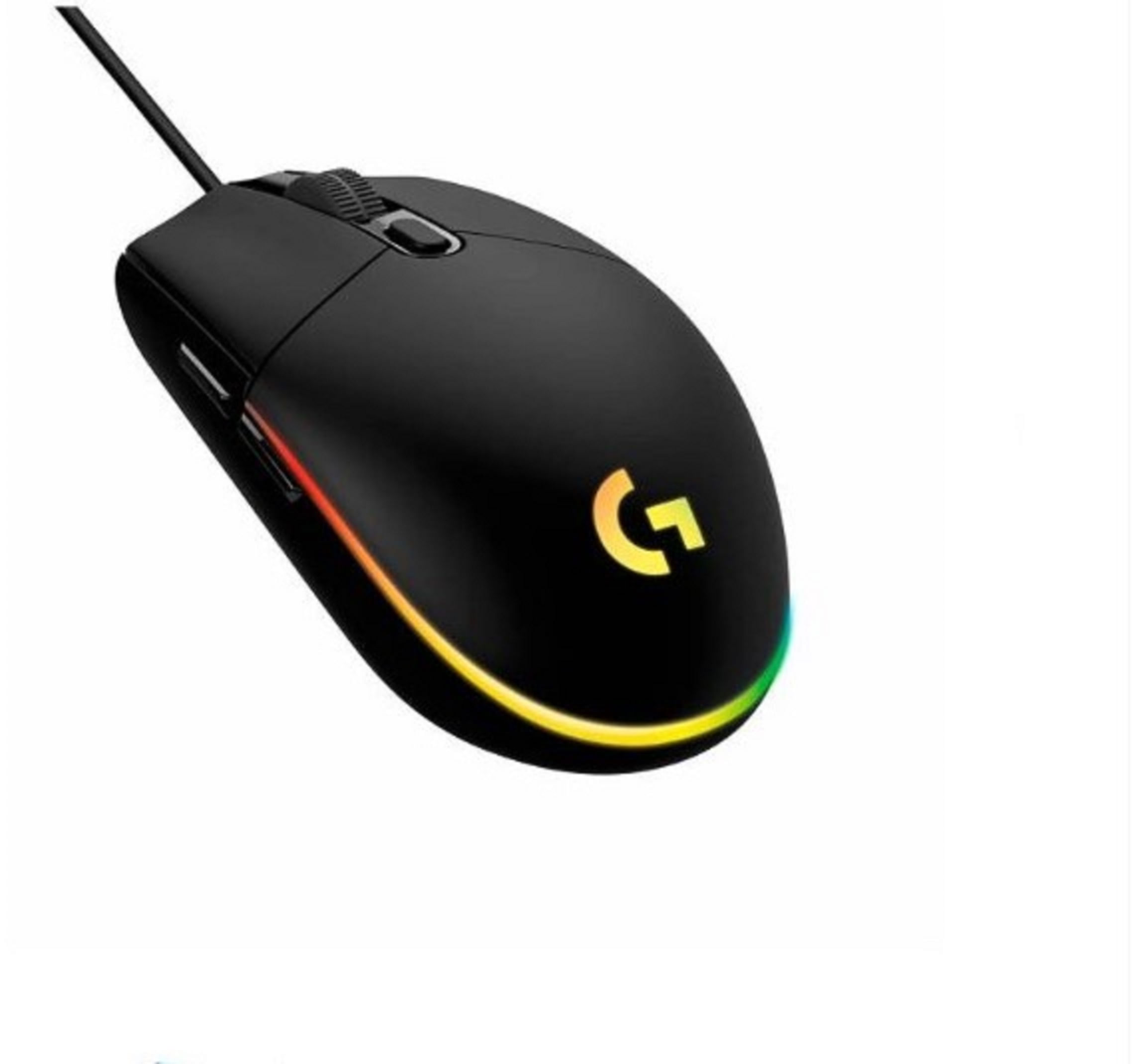 Mouse Logitech G203 Lightsync Óptica 8000 Dpi Rgb Black