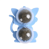 Juguete Catnip Kitty Ball Gato Celeste