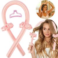 Rizador de Cabello Sin Calor +2 Collets Rulos Regalo Navidad Genieka