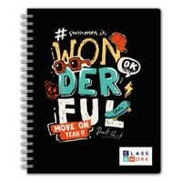 Cuaderno CLASS & WORK Anillado Universitario Tapa Dura 160 Hojas
