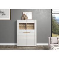 Aparador Moderno Praga color Blanco 2 puertas TU MESITA
