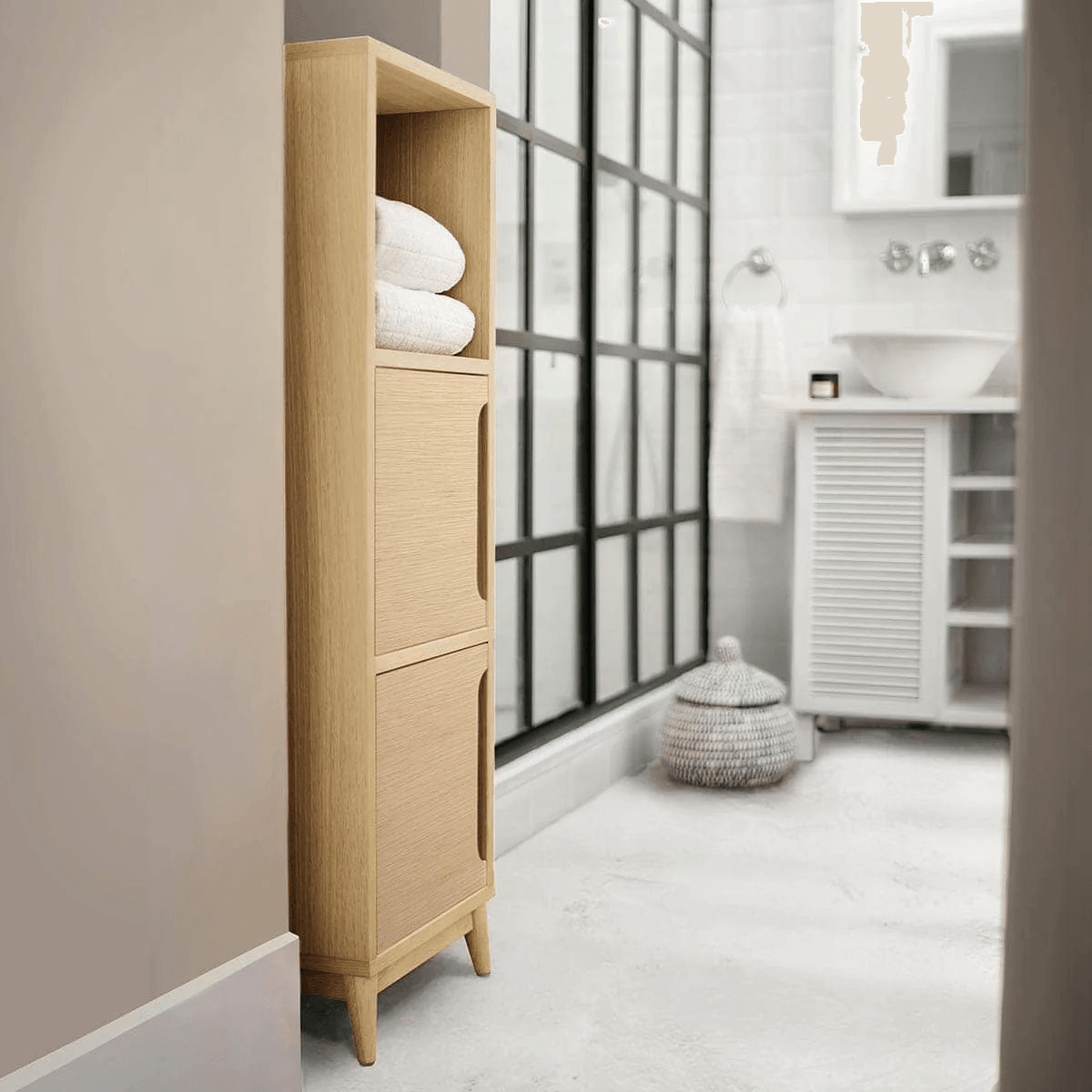 Mueble para Baño Multiusos Liam color Duna TU MESITA