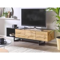 Mesa de TV Moderna Beliani color Duna TU MESITA