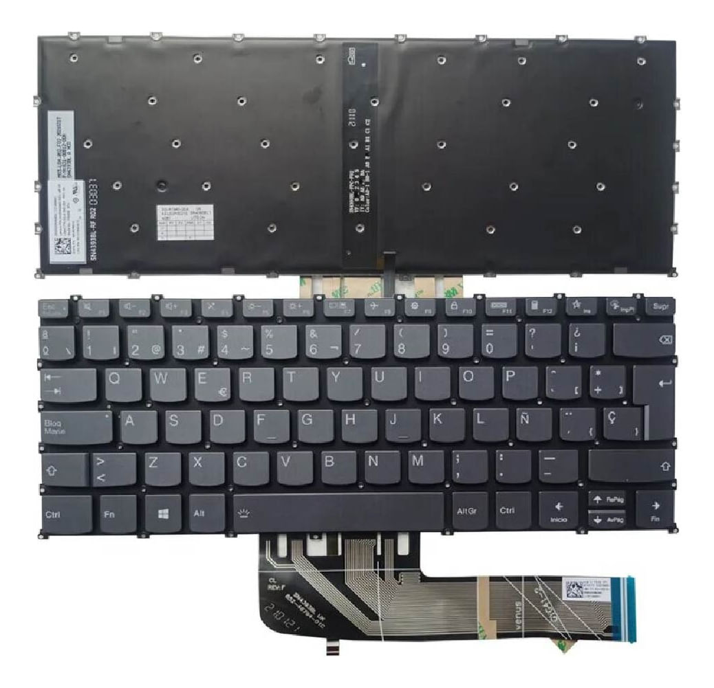 Teclado Genérico Compatible Lenovo 5-14iil05 5-14are05 Retroiluminado Flex 5