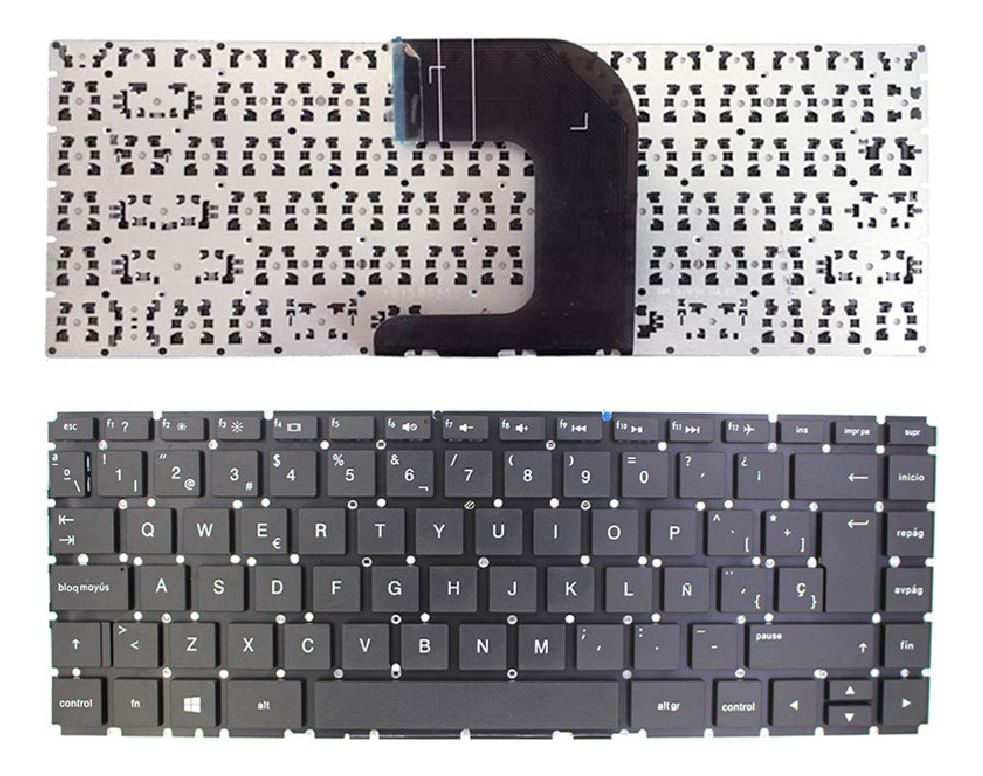 Teclado Genérico Compatible Hp 14-AC 14-Ac029tx G3 346 G3 348 G3 246-G4 14-Af