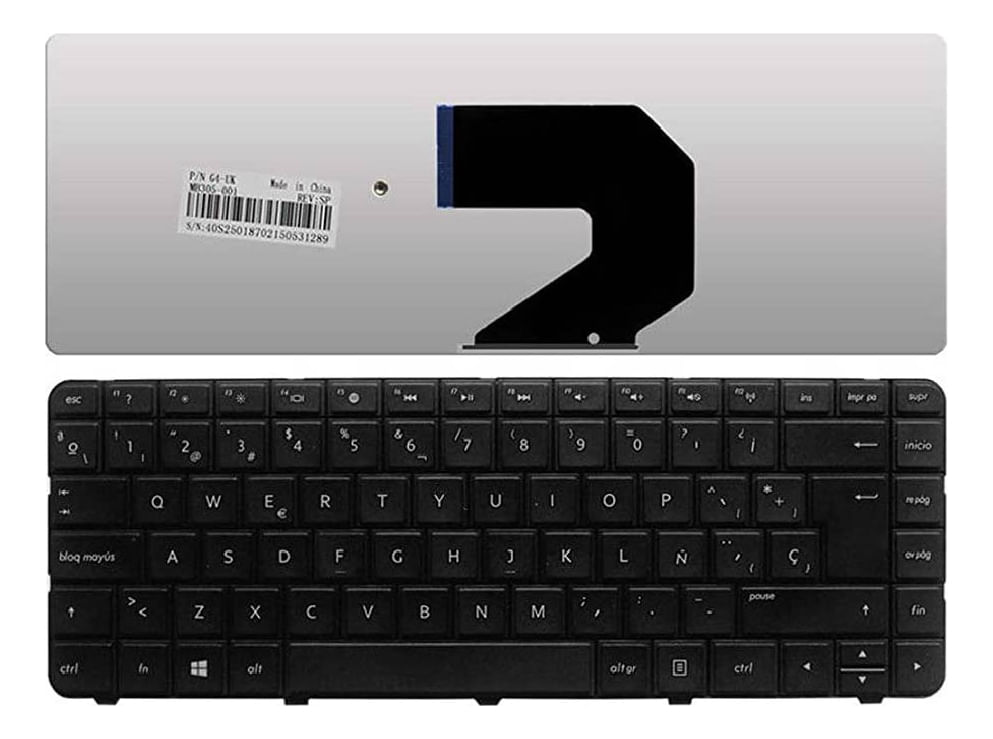 Teclado Genérico Compatible Hp 697530-Db1 698694-Db1 G4-1000 G6-1000 Cq43 Cq45
