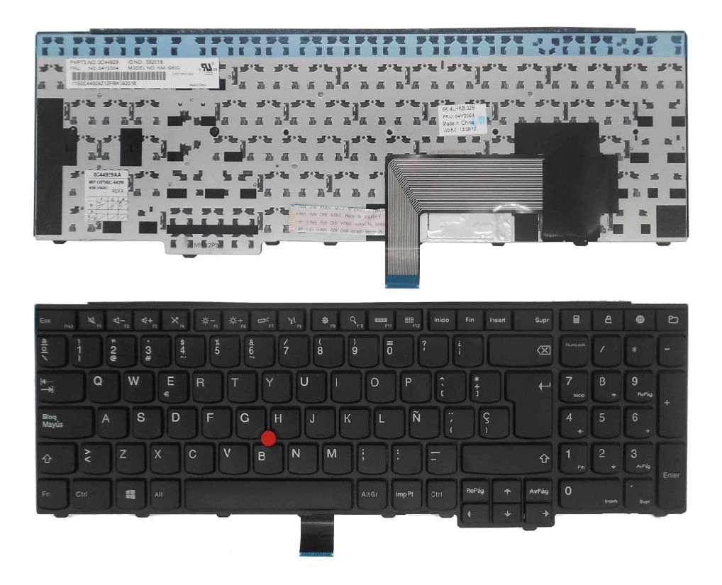 Teclado Genérico Compatible Lenovo T540 E540 E545 E531