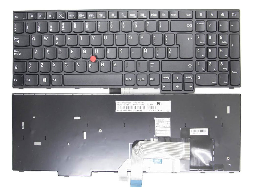 Teclado Genérico Compatible Lenovo E560 E550 E555