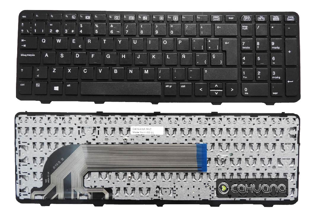 Teclado Genérico Compatible Hp G0 450 G1 455 G1 470 V139502AK1