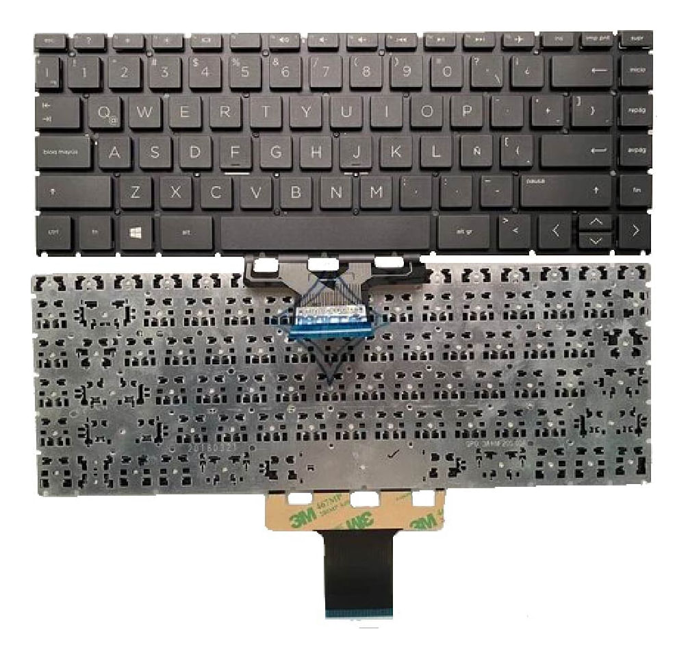 Teclado Genérico Compatible Hp X360 14-Ck 14-Cd 14-Ce 14-Cm 14-Dg 14-Dh