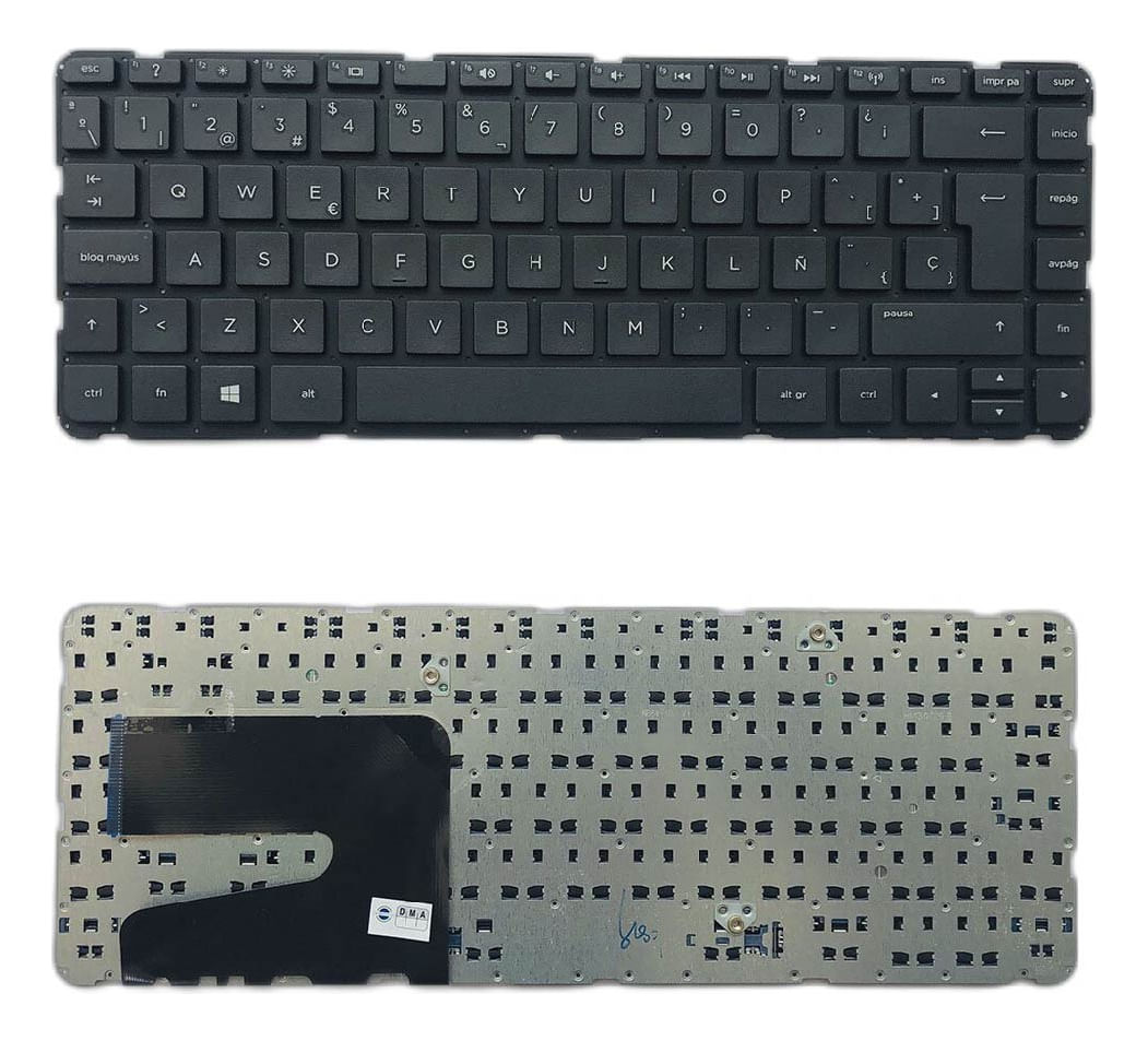 Teclado Genérico Compatible Hp 14-N 14-R 14-D 240 G2 245 G2 sin Frame Negro