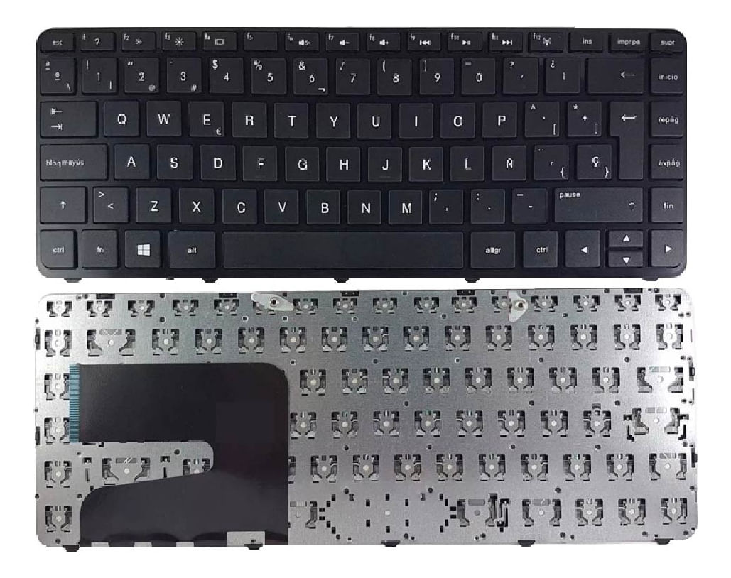 Teclado Genérico Compatible Hp 14-N 14-R 14-D 14-W 240 G2 245 G2 con Frame