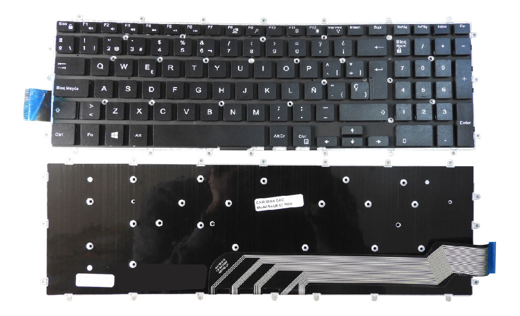Teclado Genérico Compatible Dell Pk131q01b00 G3 15 G5 15 7588 P66f G3-3779