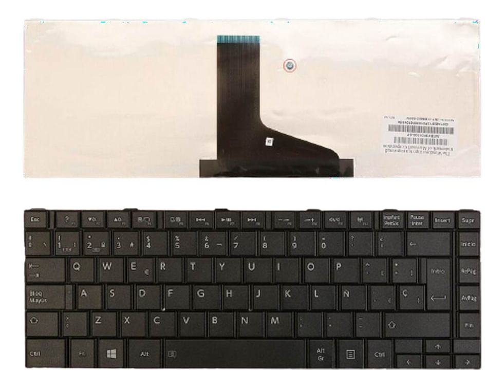 Teclado Genérico Compatible Toshiba C840 C845 L800 L845 M800 M805