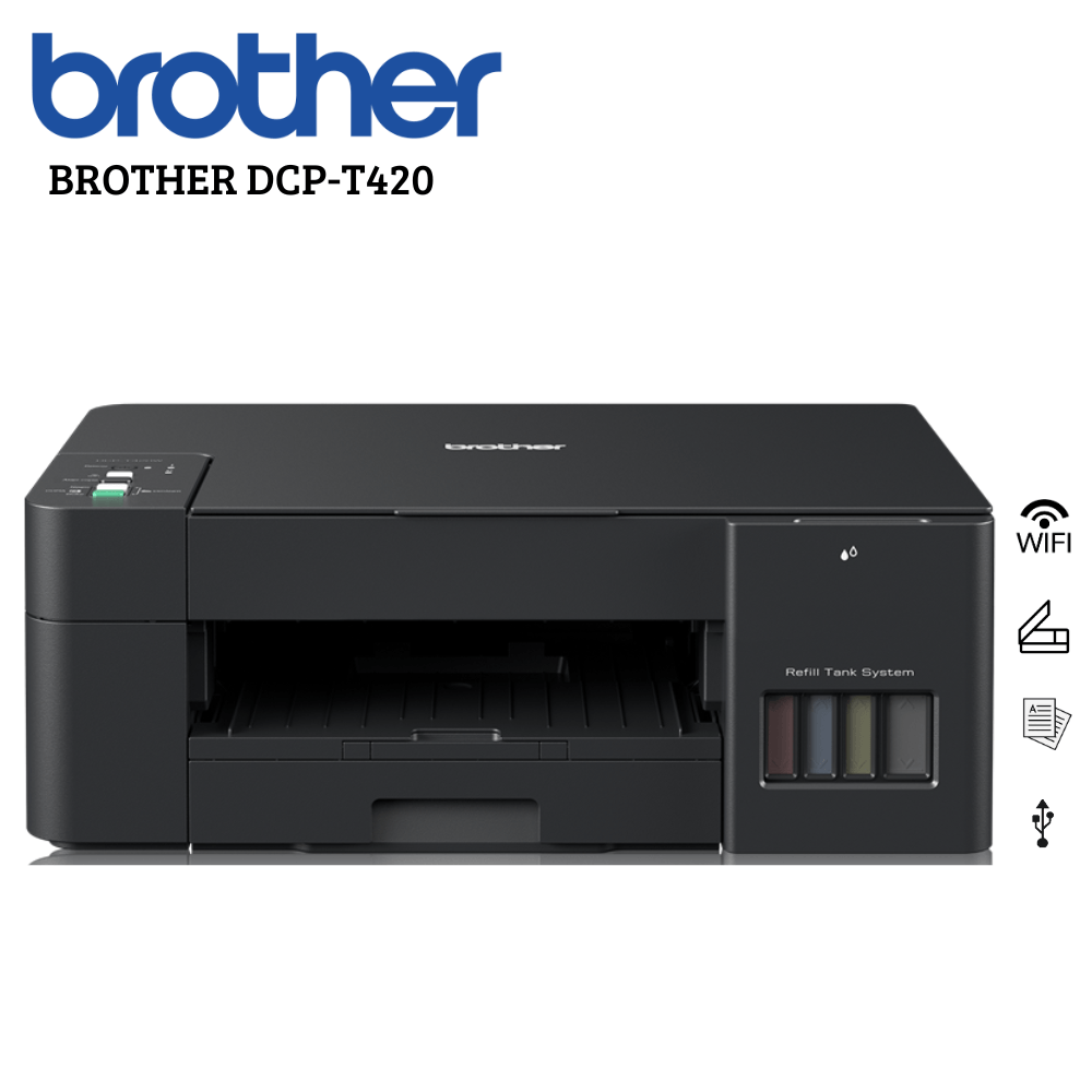 Impresora Multifuncional Brother Dcp-T420w Wifi Inalambrico