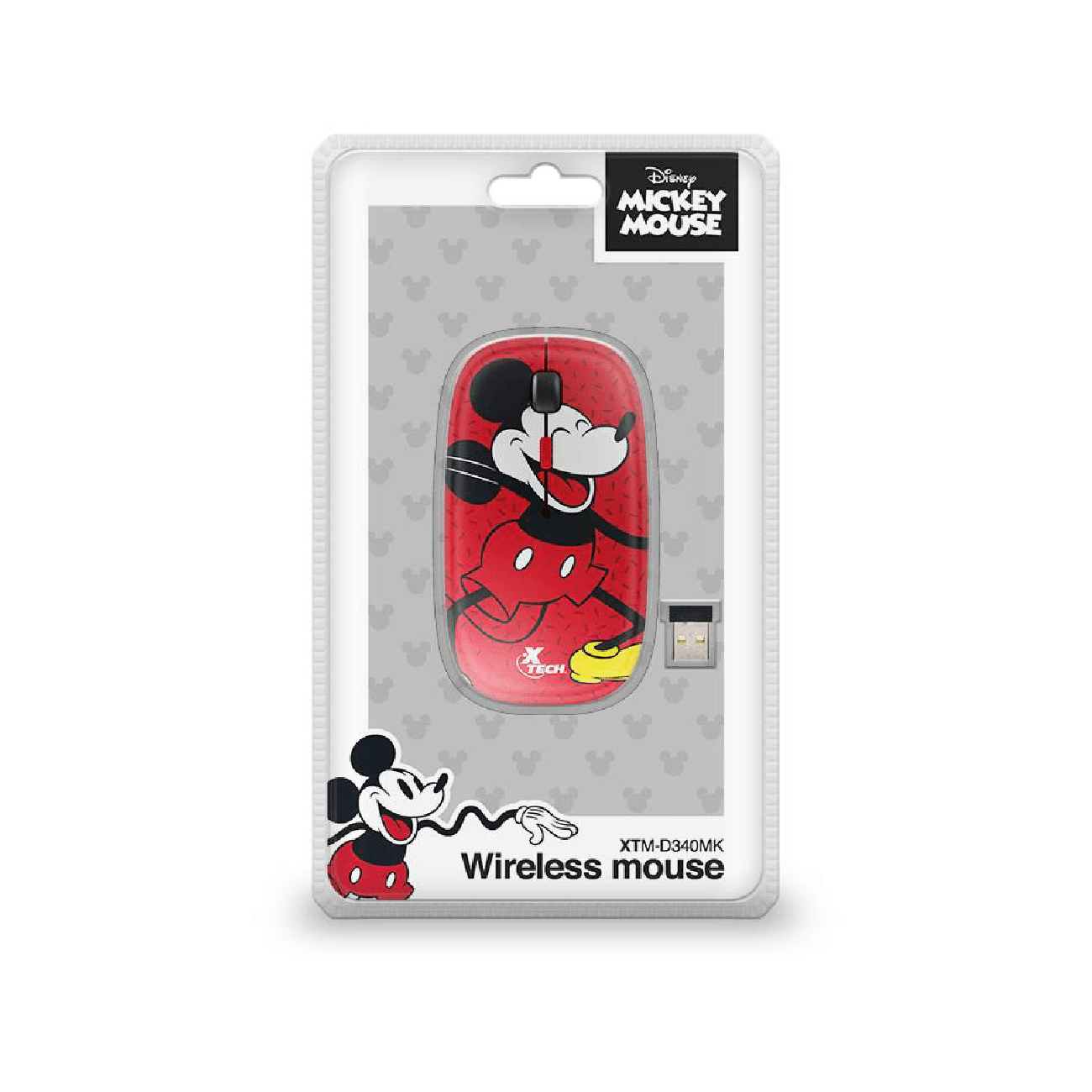 Mouse inalámbrico Xtech Edición Mickey Mouse Disney XTECH