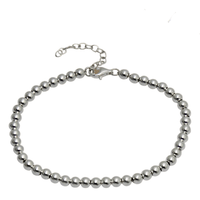 Pulsera de plata 925 tipo bolitas L