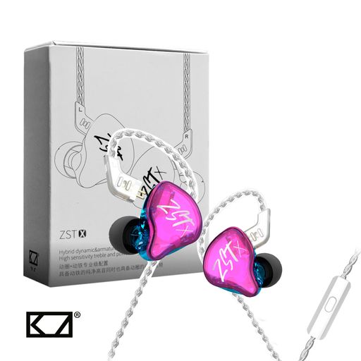 Audífonos In-ear Gamer Kz Zst X