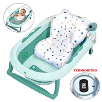Bañera Tina de Baño Plegable Ballenita Con Termómetro