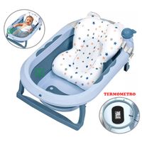 Bañera Tina de Baño Plegable Ballenita Con Termómetro