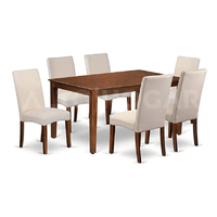 Juego de Comedor Alto Hogar 6 Sillas Concept Beige