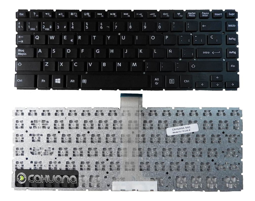 Teclado Genérico Compatible Toshiba L45-B L45d-B L45t-B L45T-B