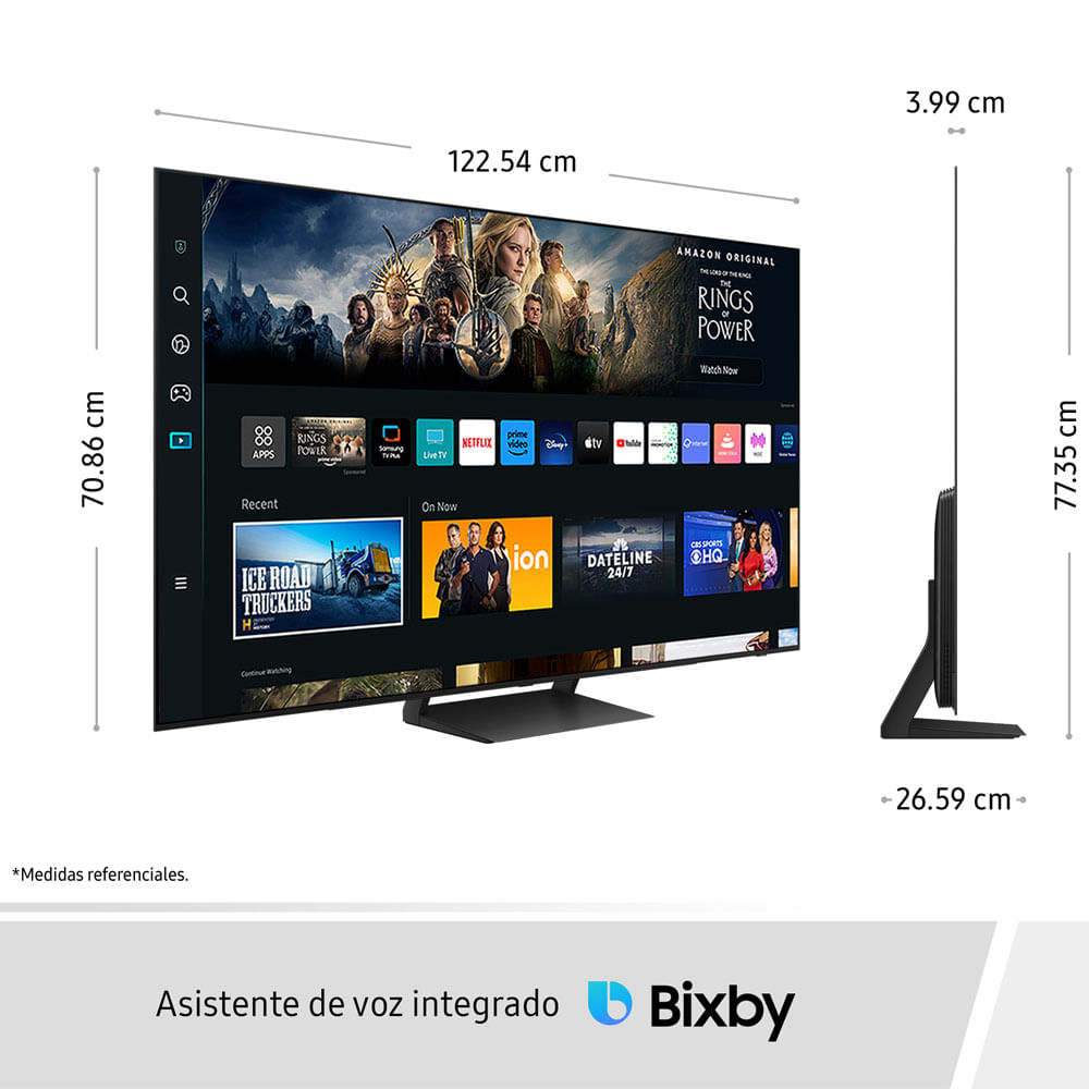Televisor SAMSUNG OLED 55" UHD 4K Smart TV QN55S90CAGXPE | plazaVea ...