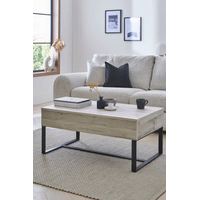 Mesa de Centro Expandible Nikita color Ceniza TU MESITA
