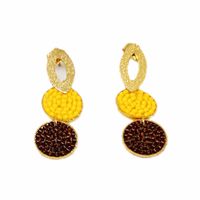 Aretes de Doble Tejido 3 Marialu Creaciones